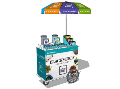 Merchandising Cart - Blackmores